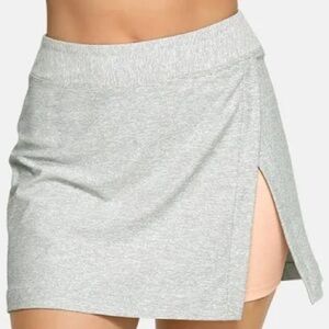 Outdoor Voices Light Gray and Beige Skort